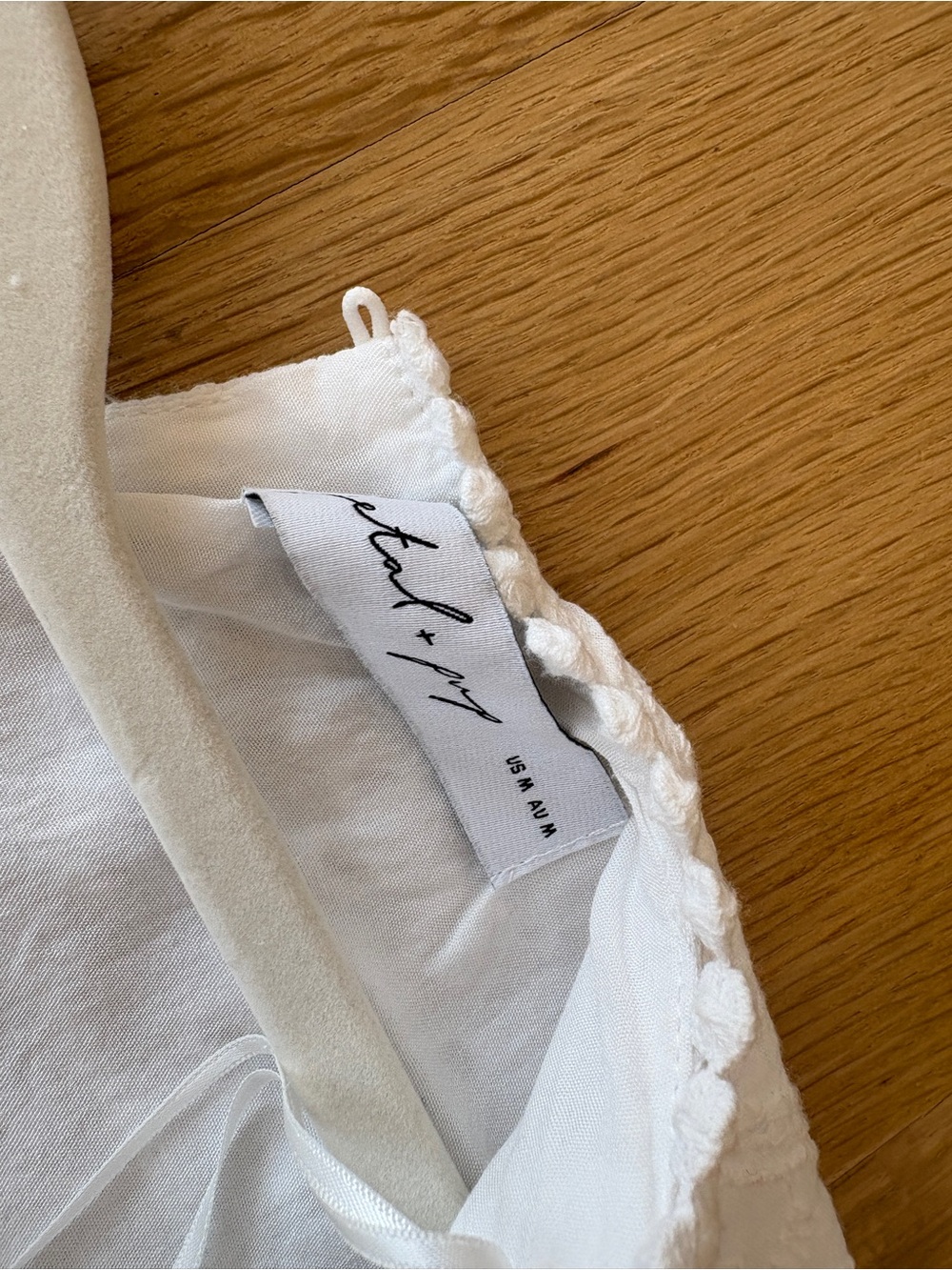 Petal & Pup White Eyelet Maxi Dress with Cutout Detail - Picture 6 of 8